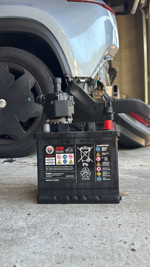 Fisker Ocean 12V AGM battery replacement